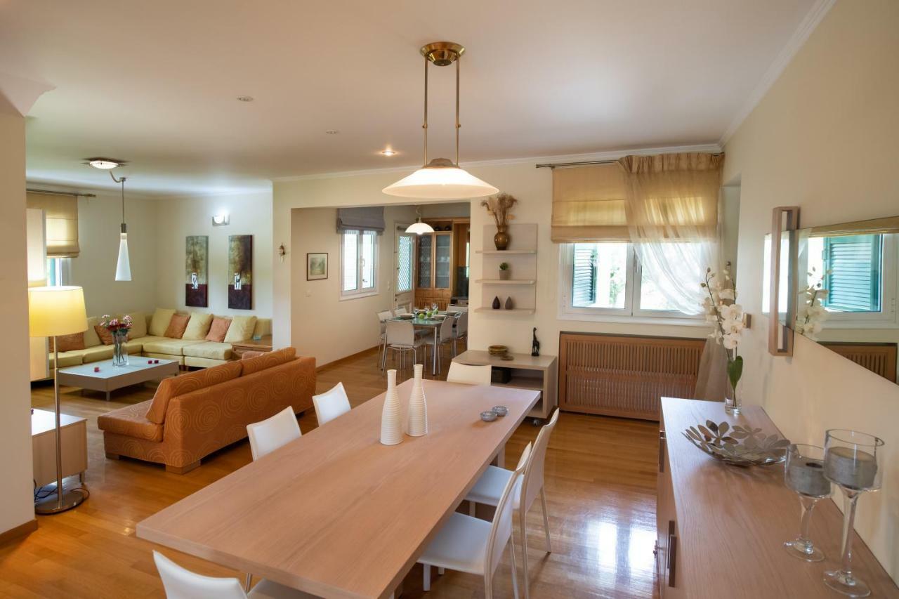Violet Luxury Villa Kalligoni Esterno foto
