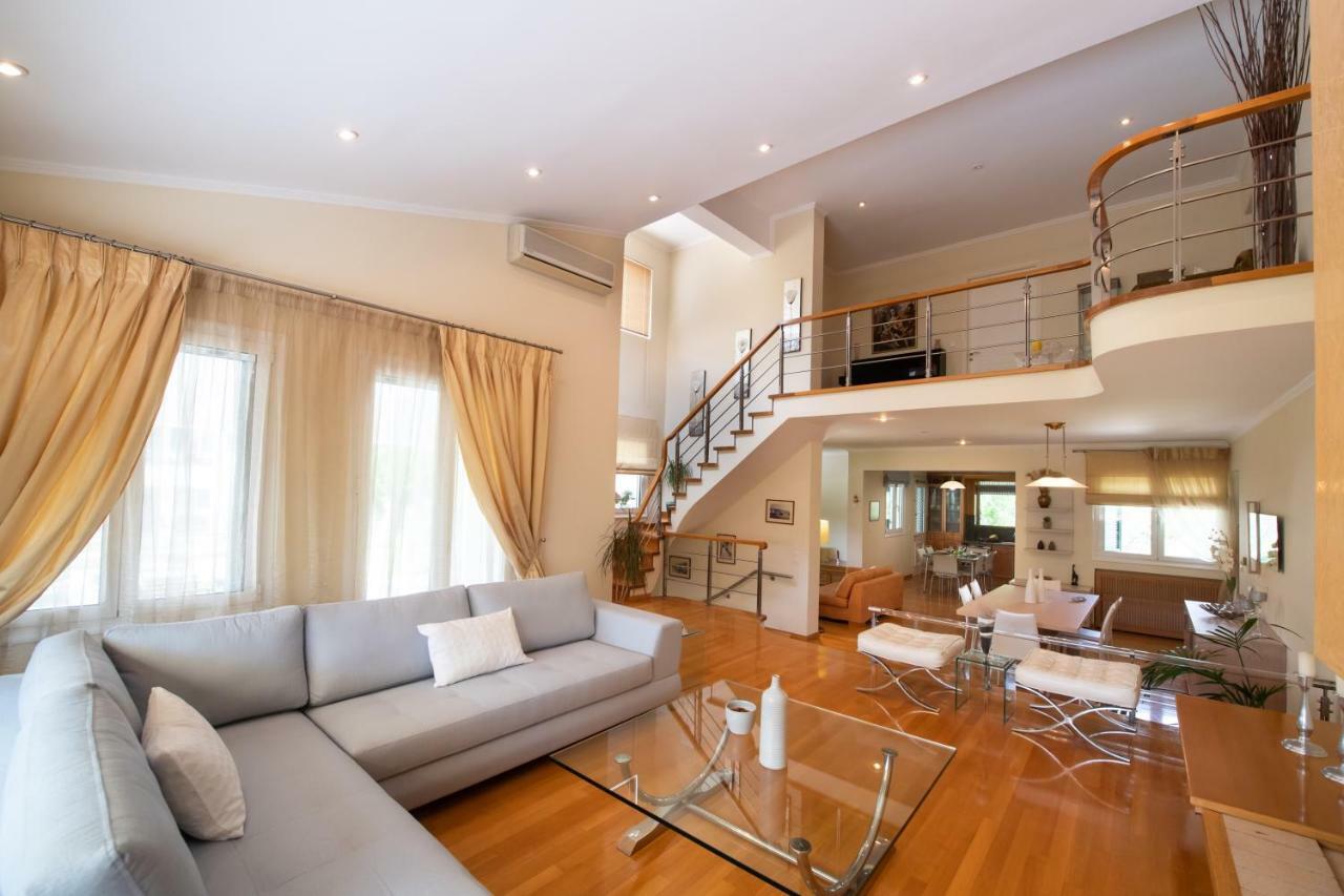 Violet Luxury Villa Kalligoni Esterno foto