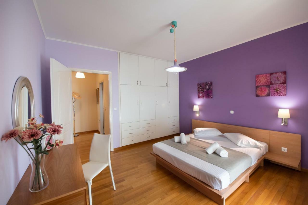 Violet Luxury Villa Kalligoni Esterno foto